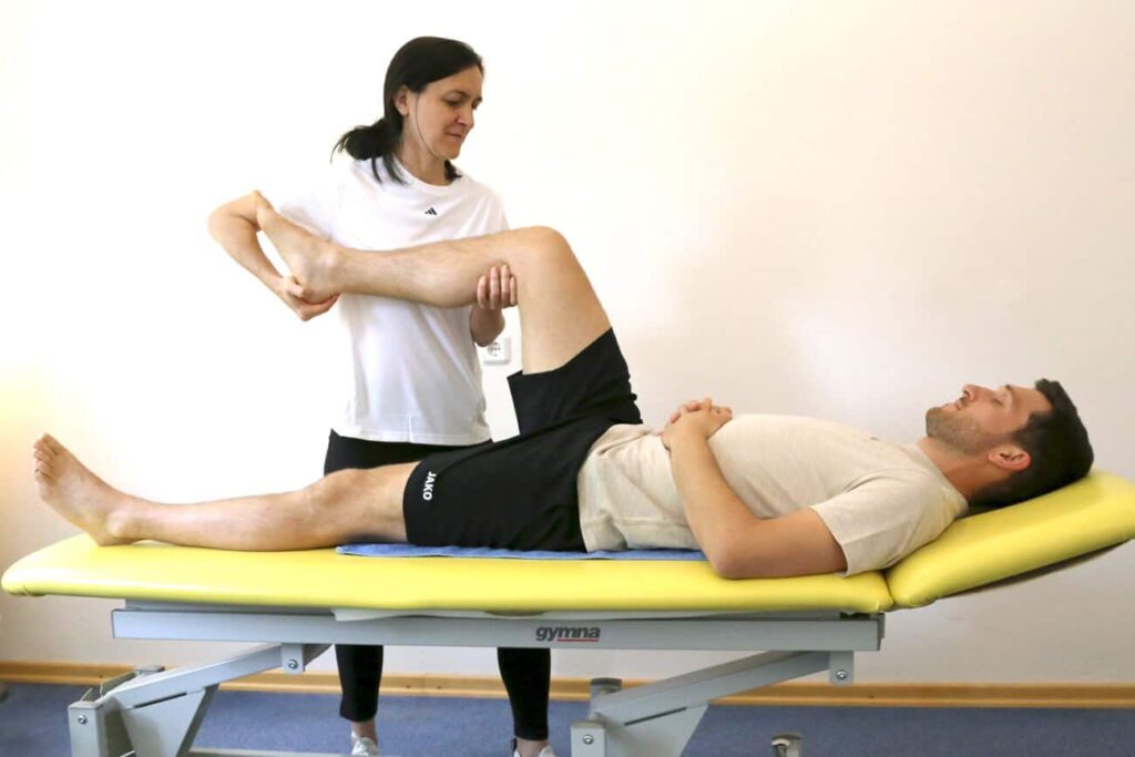 Physiotherapie bei Knieschmerzen